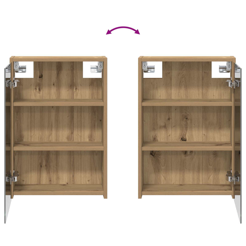 Badezimmerschrank-Set 3 pcs 116 x 16 x 62,5 cm Holzwerkstoff