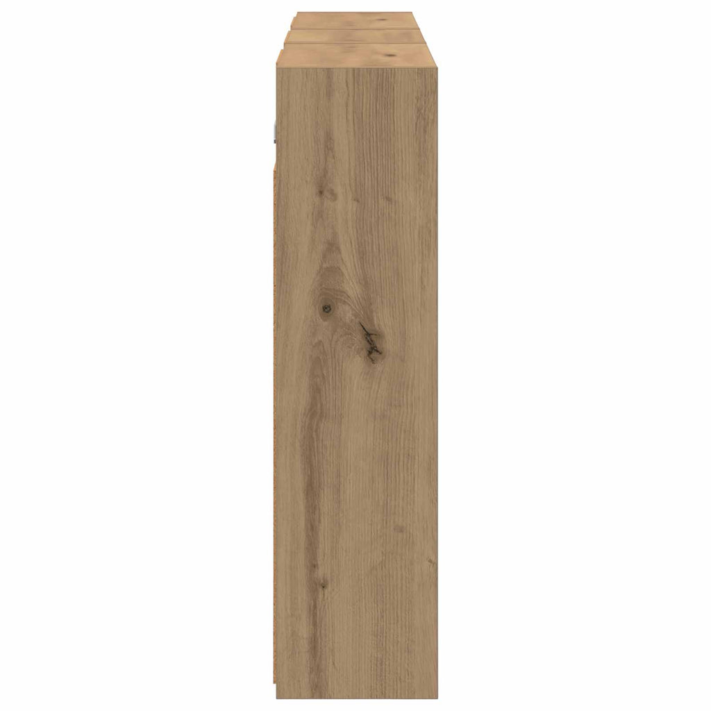Badezimmerschrank-Set 3 pcs 116 x 16 x 62,5 cm Holzwerkstoff