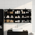 Badezimmerschrank-Set 3 pcs 116 x 16 x 62,5 cm Holzwerkstoff
