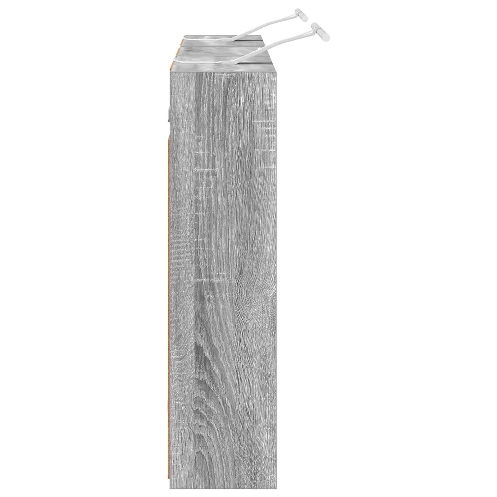 Badezimmerschrank-Set 3 pcs 116 x 16 x 62,5 cm Holzwerkstoff