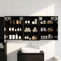 Badezimmerschrank-Set 3 pcs 126 x 16 x 62,5 cm Holzwerkstoff