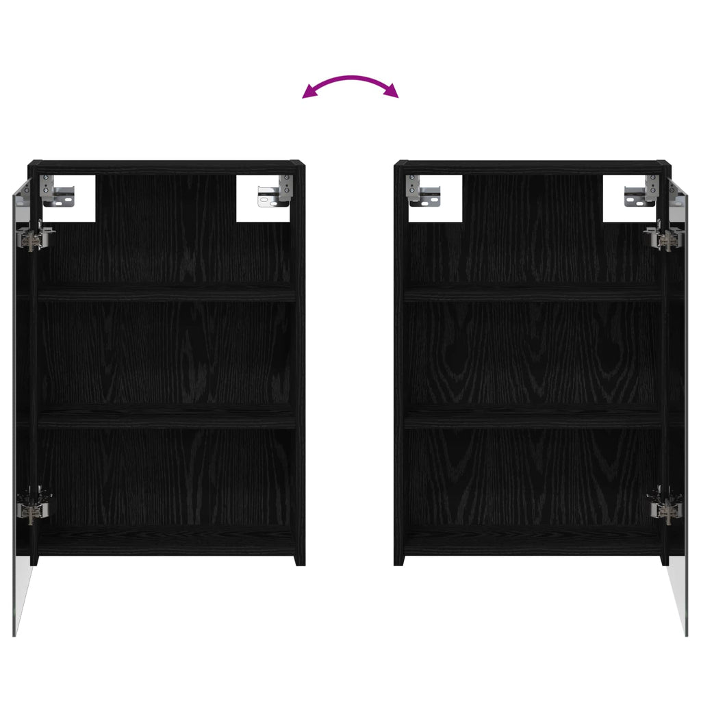 Badezimmerschrank-Set 3 pcs 126 x 16 x 62,5 cm Holzwerkstoff