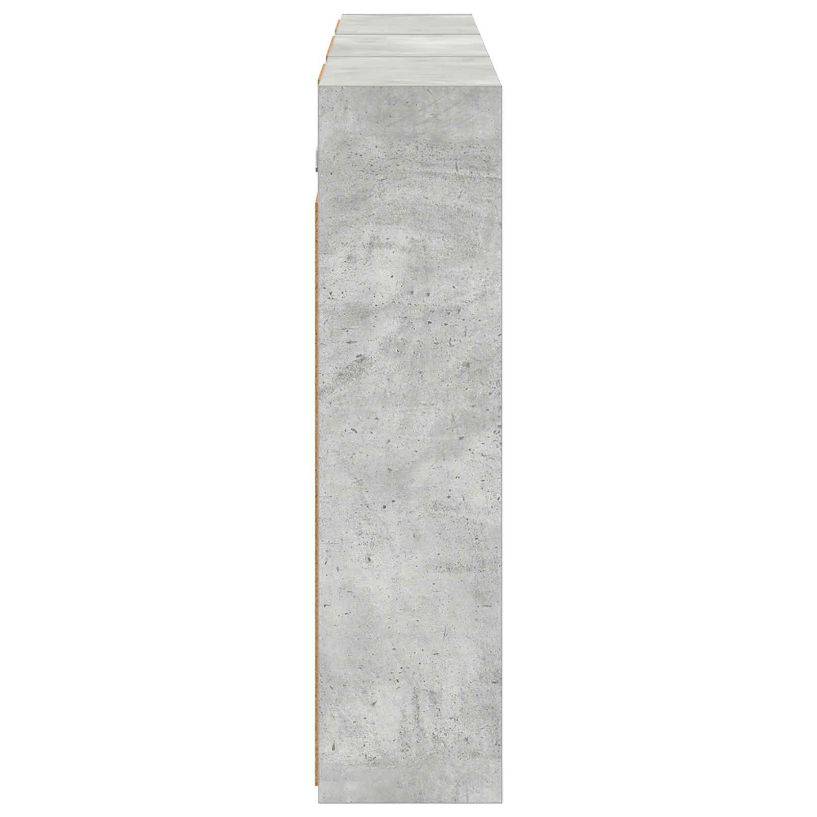 Badezimmerschrank-Set 3 pcs 126 x 16 x 62,5 cm Holzwerkstoff