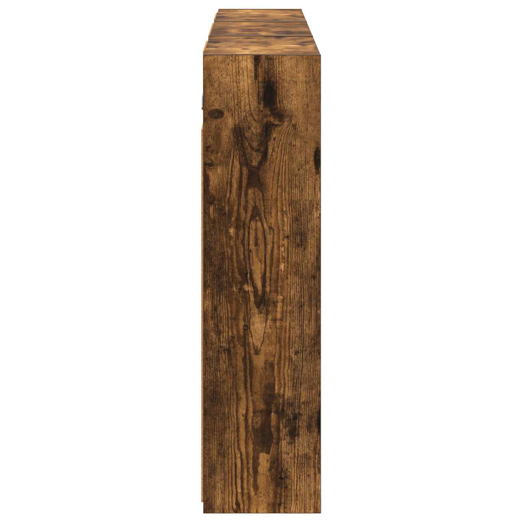 Badezimmerschrank-Set 3 pcs 126 x 16 x 62,5 cm Holzwerkstoff