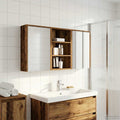 Badezimmerschrank-Set 3 pcs 126 x 16 x 62,5 cm Holzwerkstoff