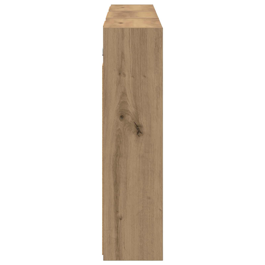 Badezimmerschrank-Set 3 pcs 126 x 16 x 62,5 cm Holzwerkstoff