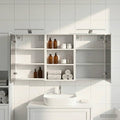Badezimmerschrank-Set 3 pcs 126 x 16 x 62,5 cm Holzwerkstoff