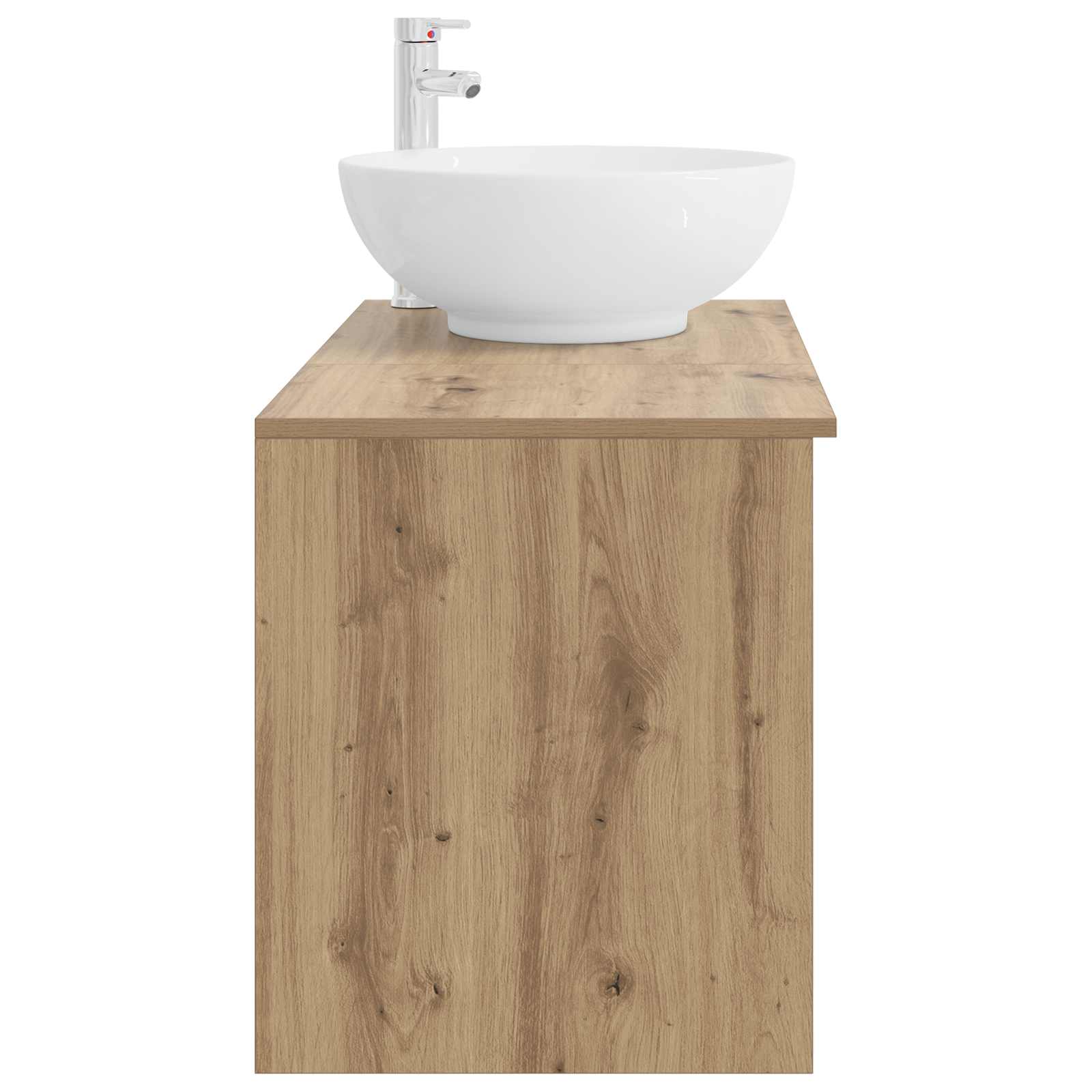 Badezimmermöbel-Set 2 pcs Artisan-Eiche Holzwerkstoff
