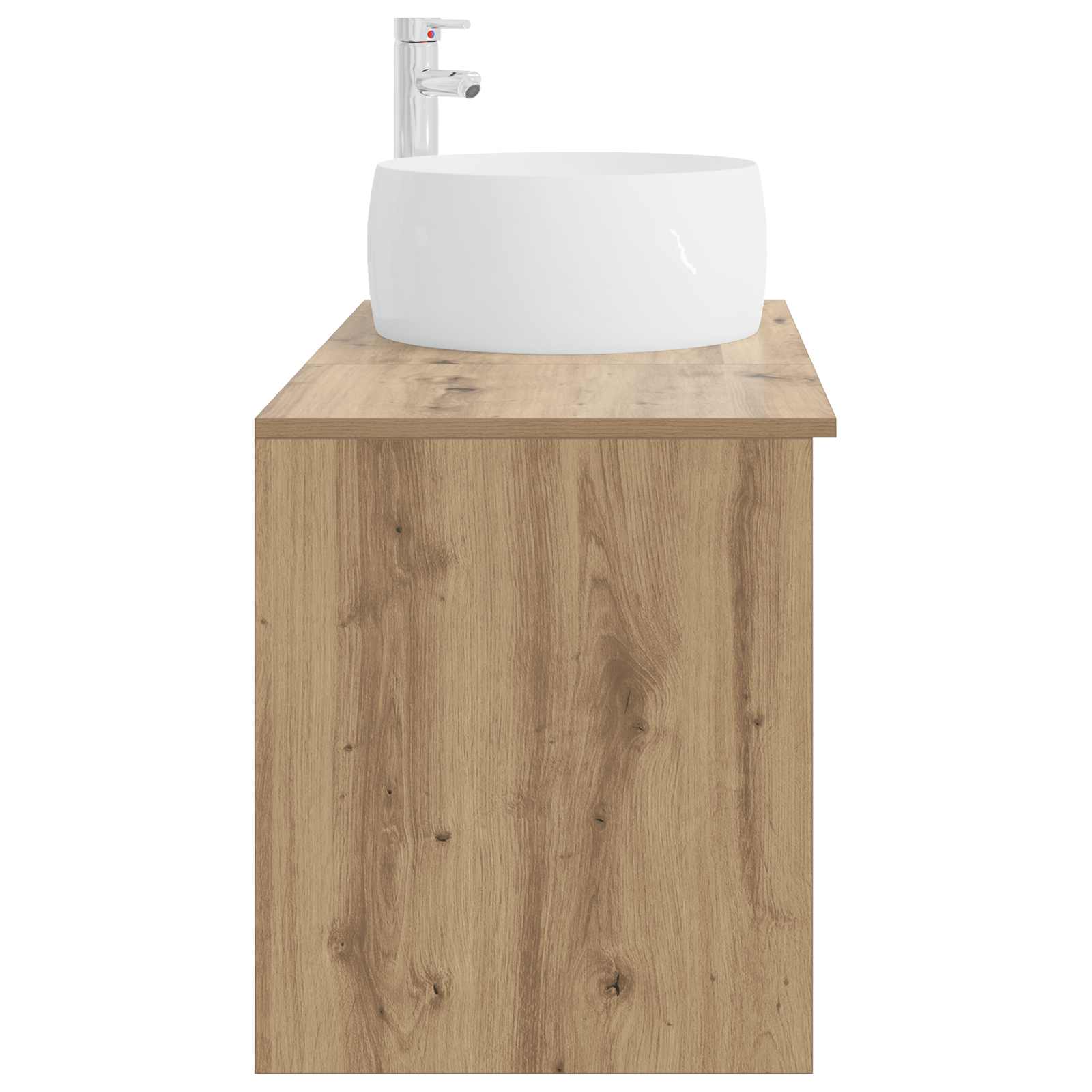 Badezimmermöbel-Set 2 pcs Artisan-Eiche Holzwerkstoff