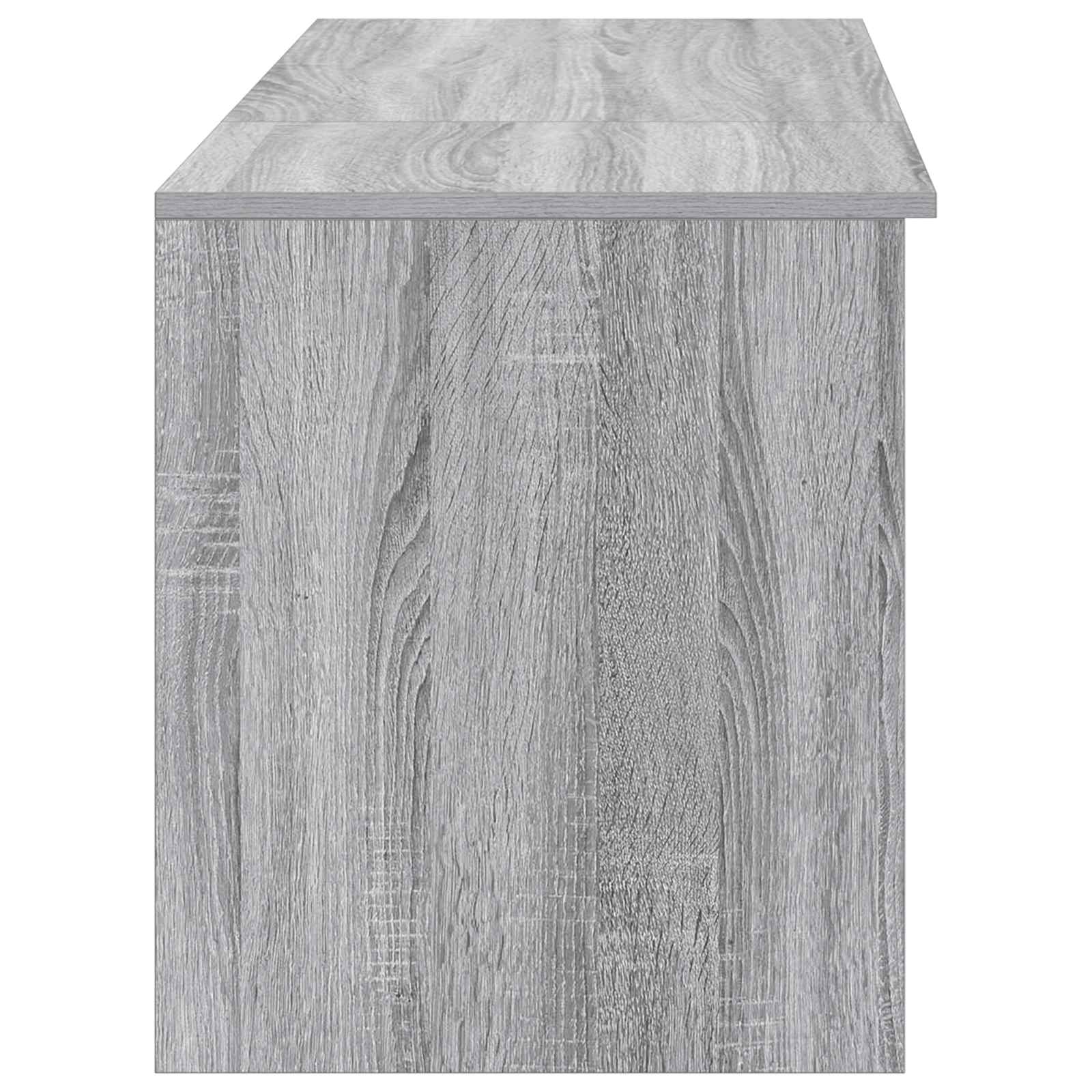 Badezimmermöbel-Set 2 pcs Grau Sonoma Holzwerkstoff