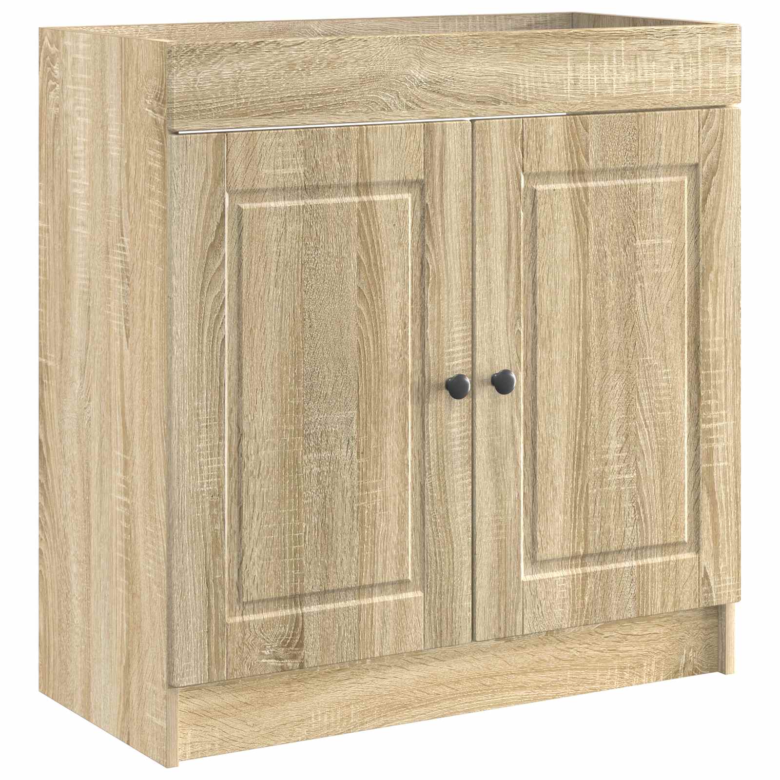 Badezimmermöbel-Set Sonoma-Eiche 56 x 37,5 x 81 cm