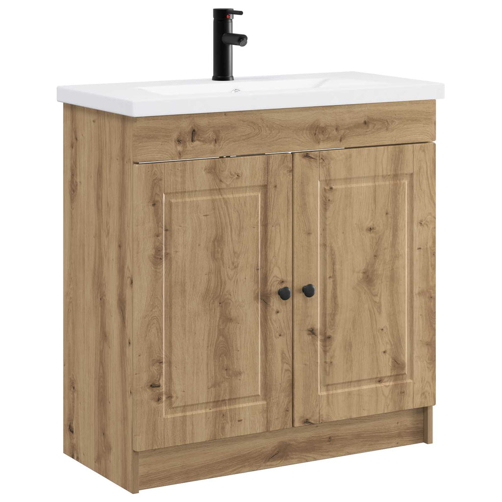 Badezimmermöbel-Set Artisan-Eiche 56 x 37,5 x 81 cm