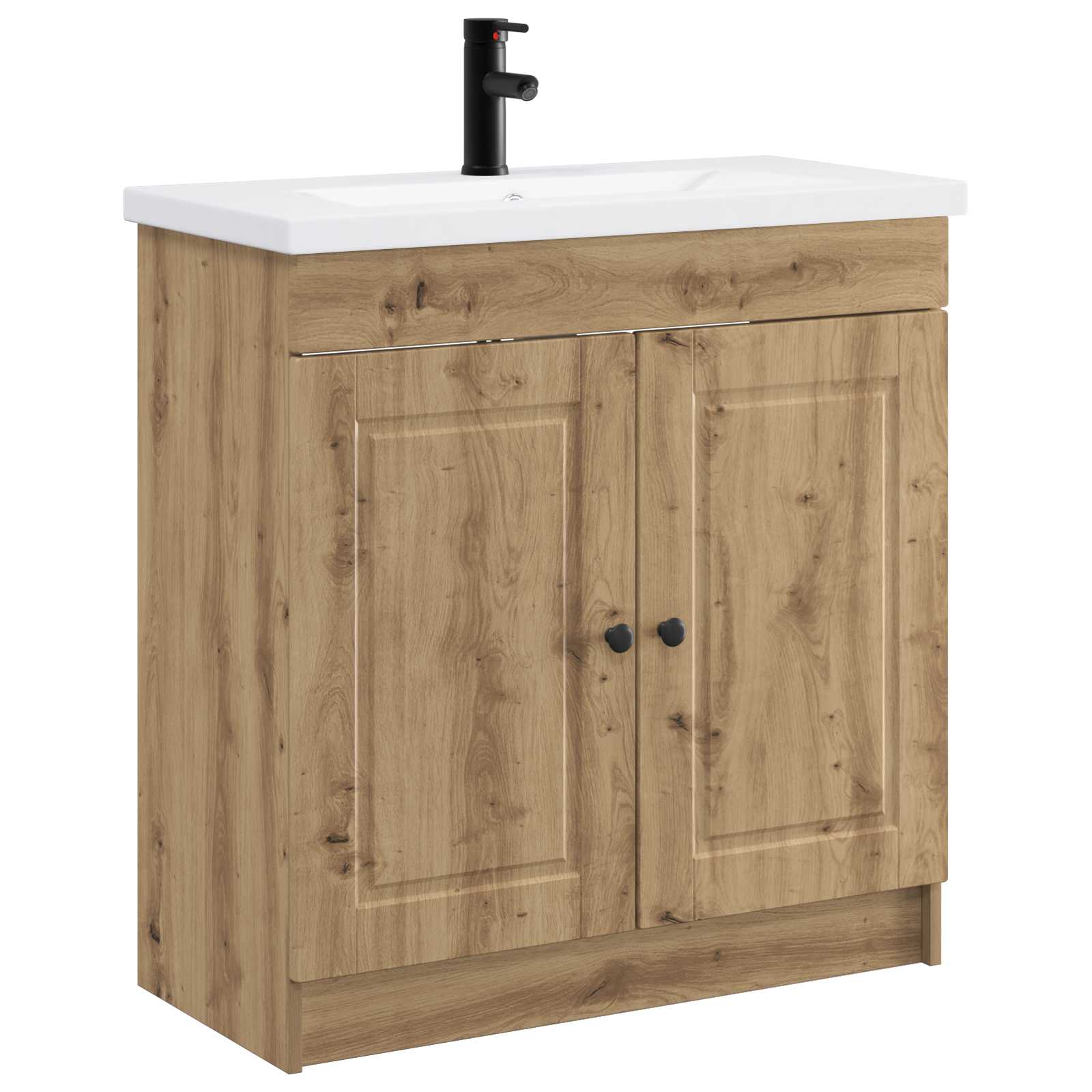 Badezimmermöbel-Set Artisan-Eiche 56 x 37,5 x 81 cm