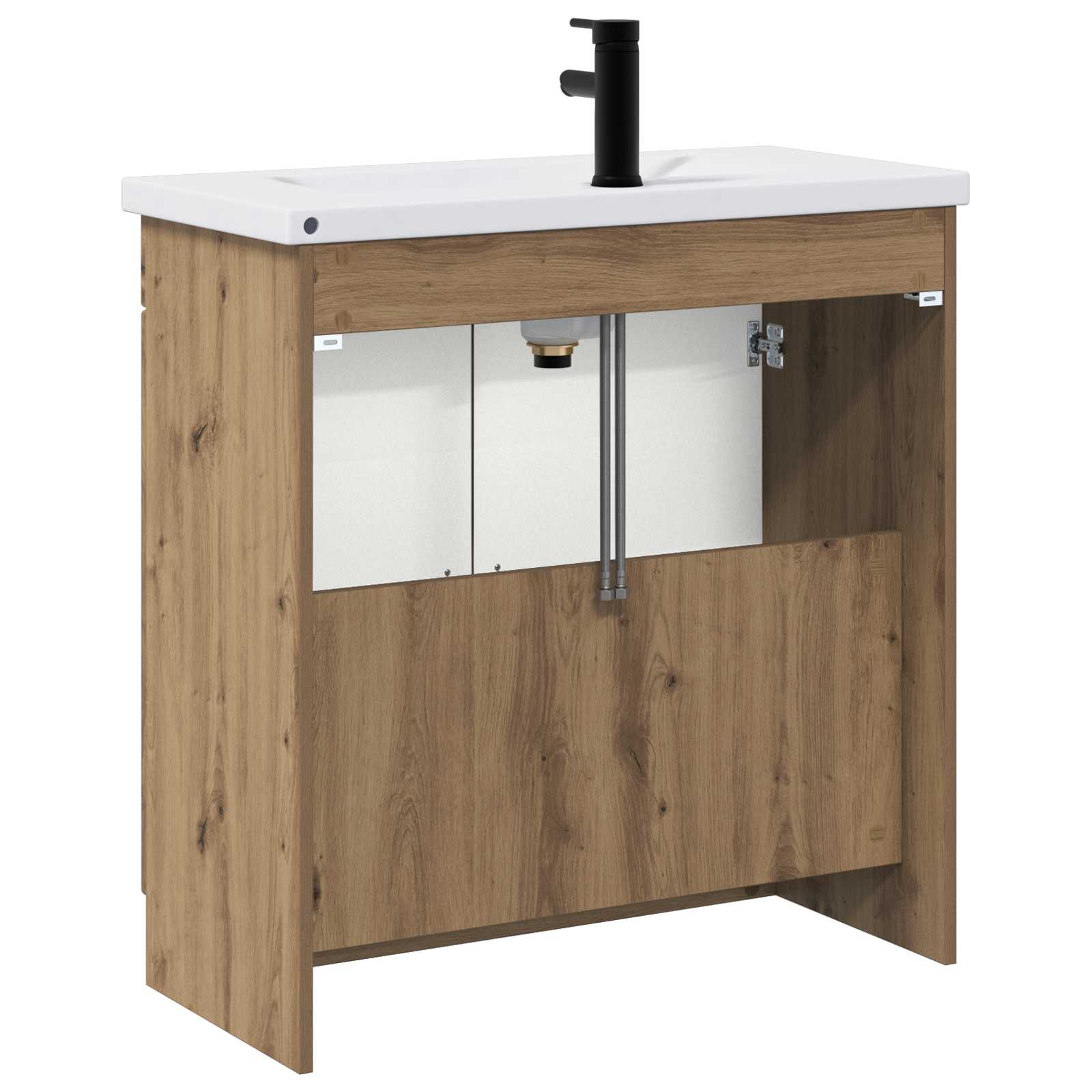 Badezimmermöbel-Set Artisan-Eiche 56 x 37,5 x 81 cm