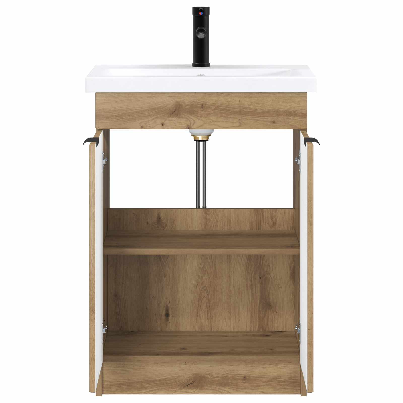 Badezimmermöbel-Set Artisan-Eiche 56 x 37,5 x 81 cm
