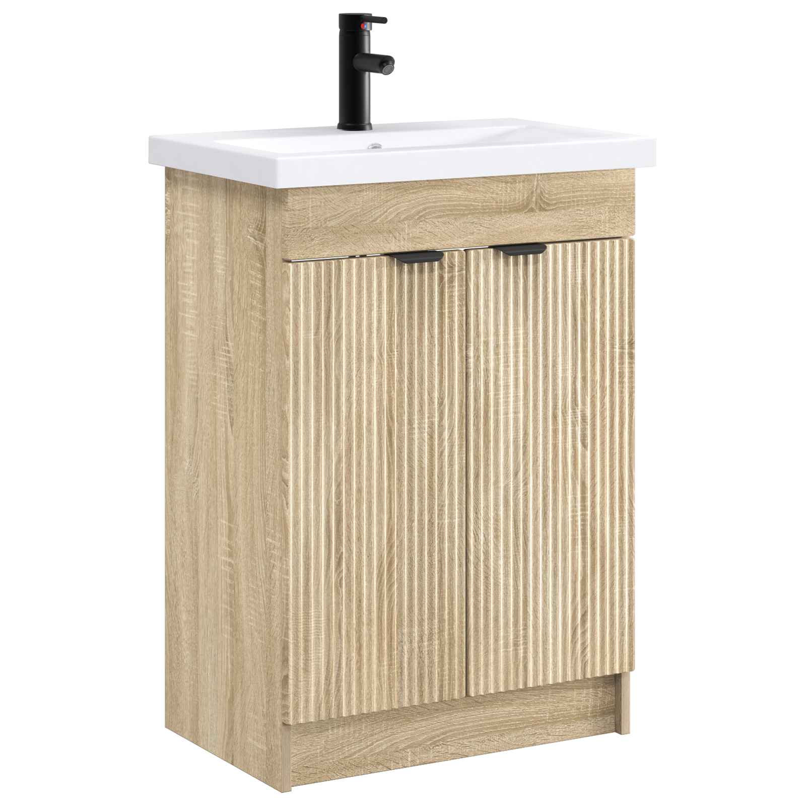 Badezimmermöbel-Set Sonoma-Eiche 78,5 x 37,5 x 81 cm