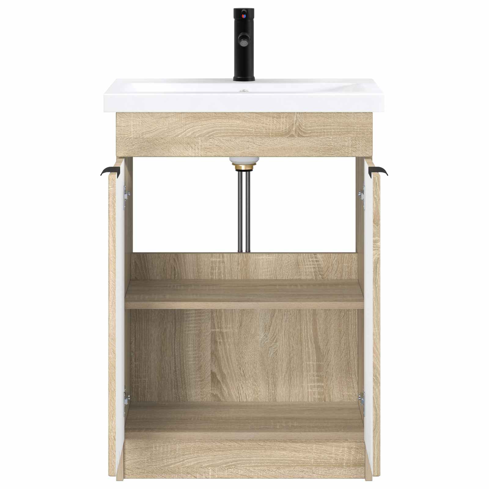 Badezimmermöbel-Set Sonoma-Eiche 78,5 x 37,5 x 81 cm