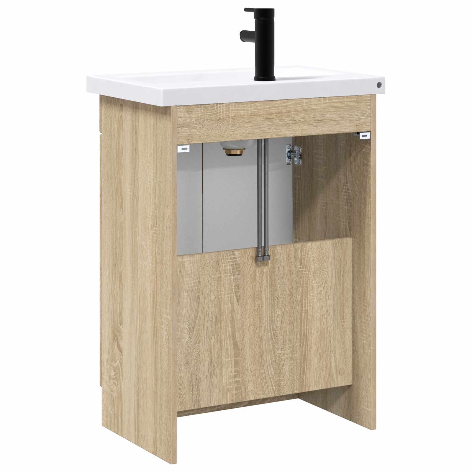 Badezimmermöbel-Set Sonoma-Eiche 78,5 x 37,5 x 81 cm