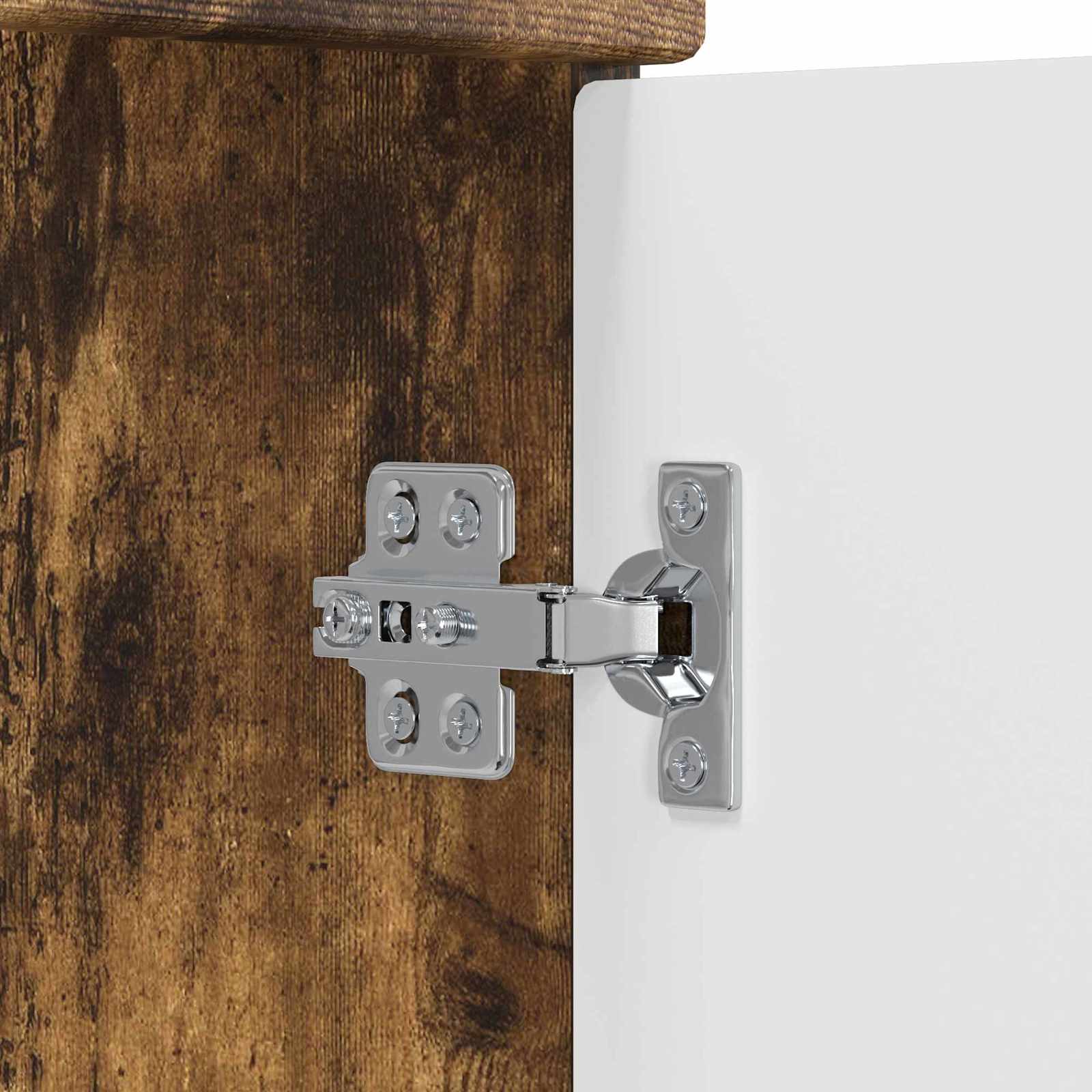 Badezimmermöbel-Set Geräucherte Eiche 78,5 x 37,5 x 81 cm