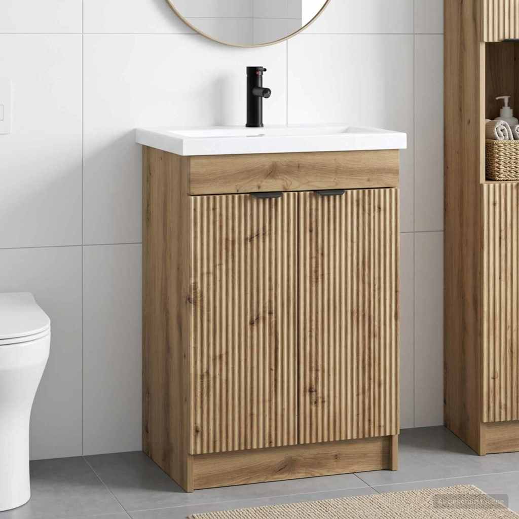 Badezimmermöbel-Set Artisan-Eiche 78,5 x 37,5 x 81 cm