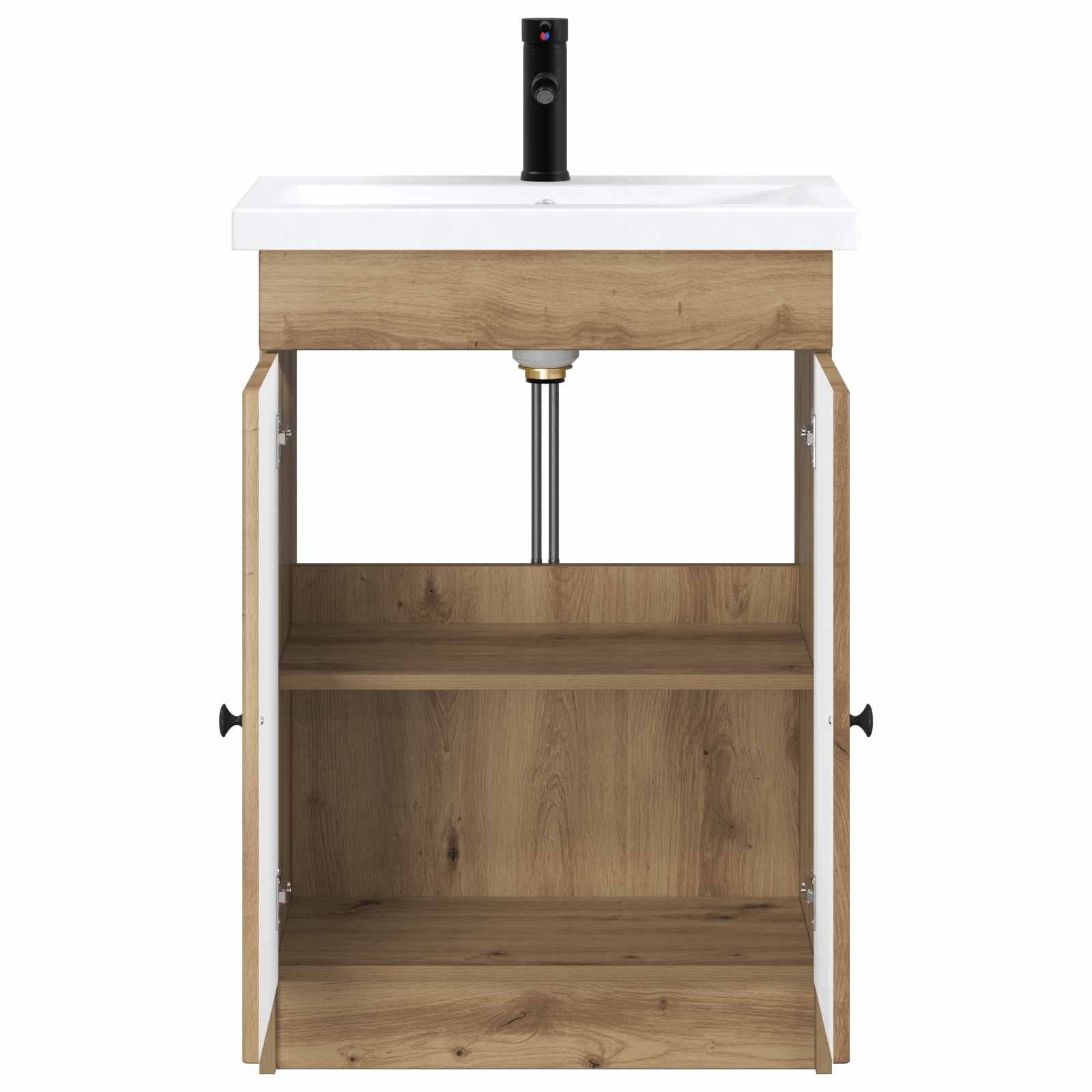 Badezimmermöbel-Set Artisan-Eiche 56 x 37,5 x 81 cm