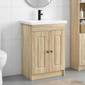 Badezimmermöbel-Set Sonoma-Eiche 78,5 x 37,5 x 81 cm