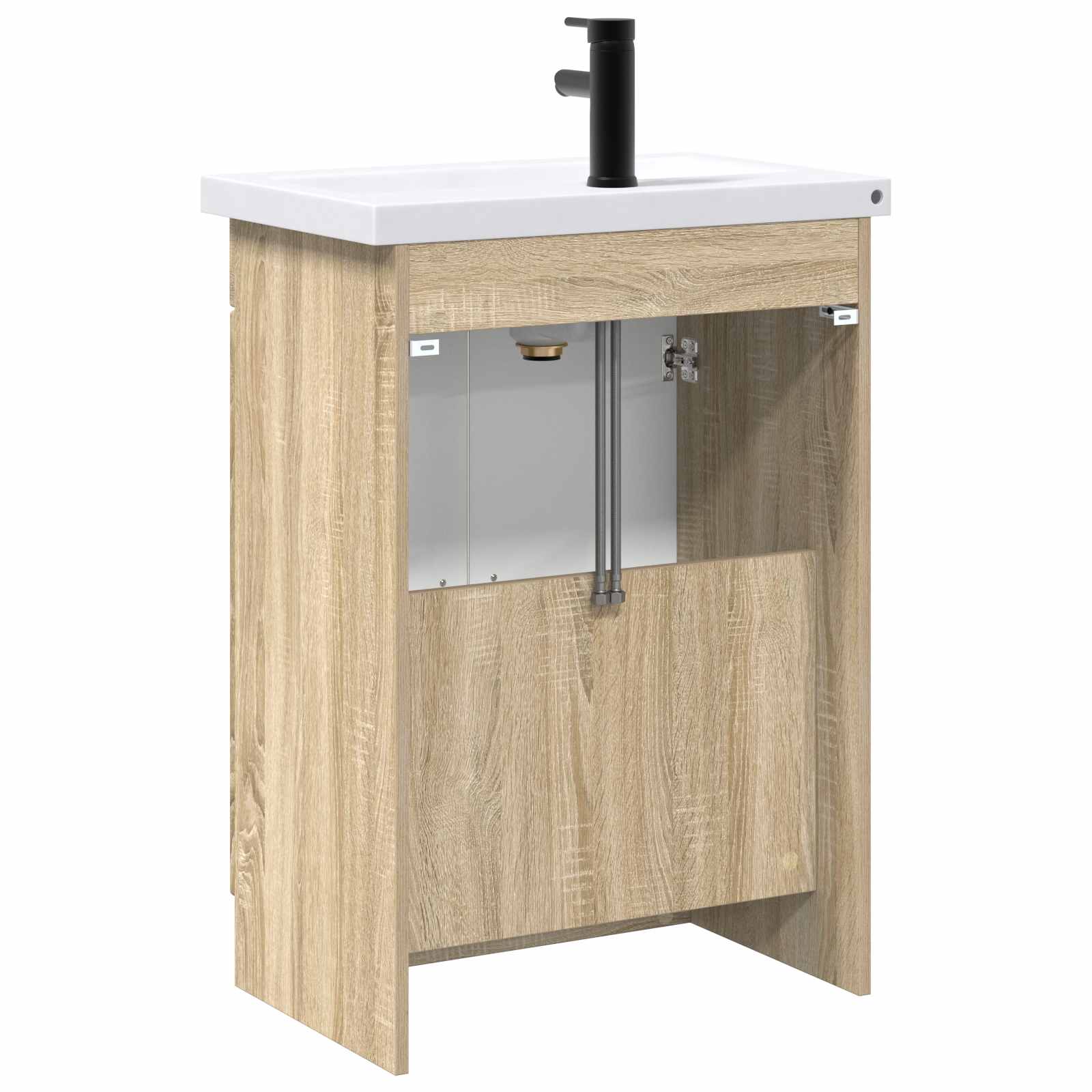 Badezimmermöbel-Set Sonoma-Eiche 78,5 x 37,5 x 81 cm