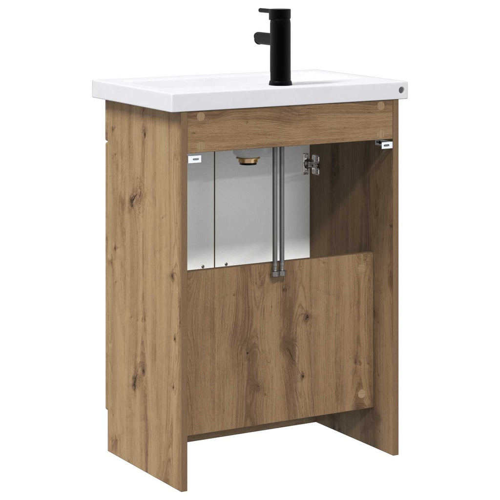 Badezimmermöbel-Set Artisan-Eiche 78,5 x 37,5 x 81 cm