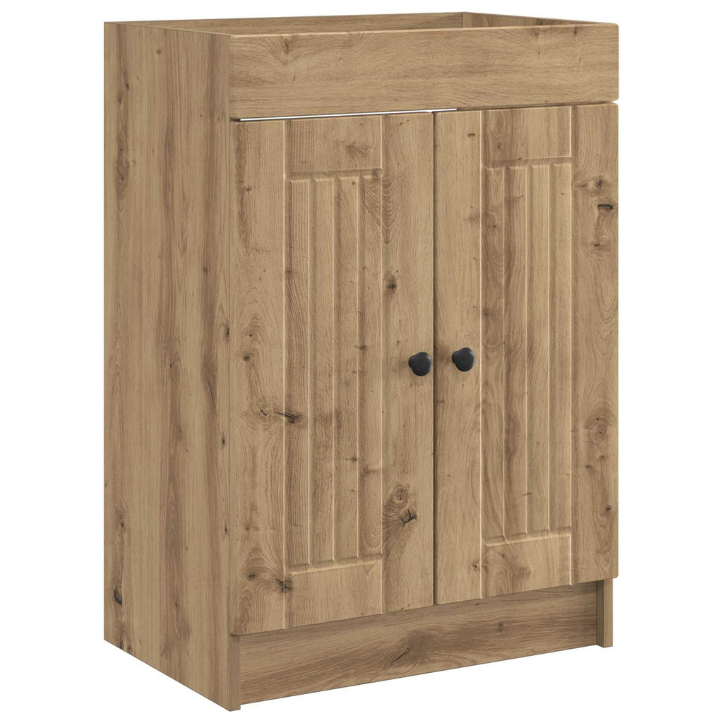 Badezimmermöbel-Set Artisan-Eiche 56 x 37,5 x 81 cm