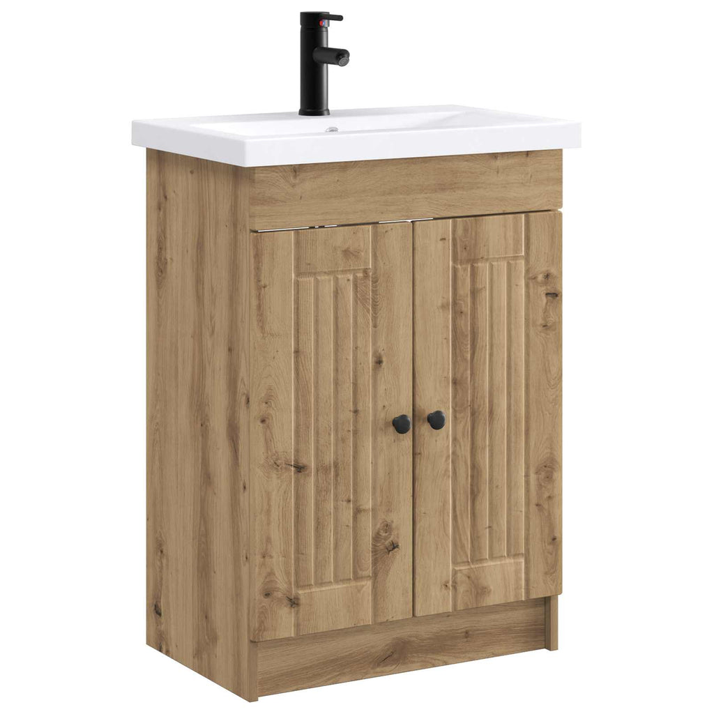Badezimmermöbel-Set Artisan-Eiche 78,5 x 37,5 x 81 cm