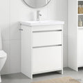 Badezimmermöbel-Set Weiß 61 x 40 x 84,5 cm Holzwerkstoff