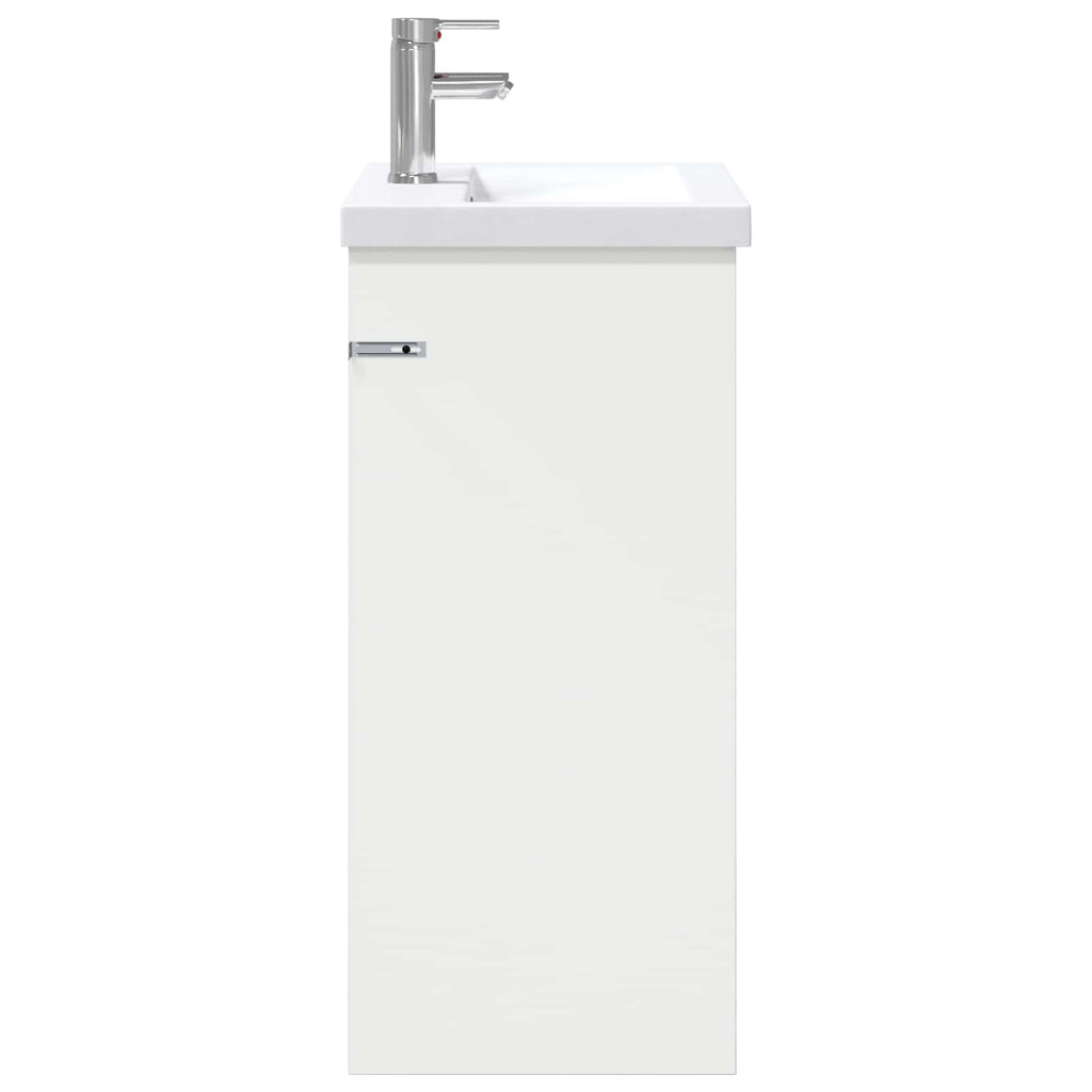 Badezimmermöbel-Set Weiß 61 x 40 x 84,5 cm Holzwerkstoff