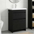 Badezimmermöbel-Set Schwarze Eiche 61 x 40 x 84,5 cm