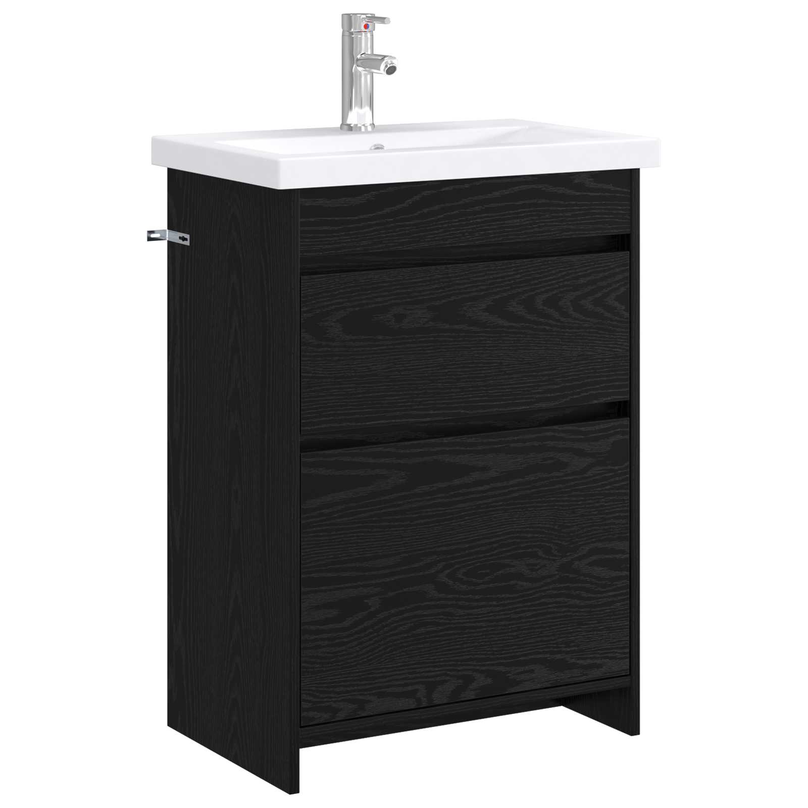 Badezimmermöbel-Set Schwarze Eiche 61 x 40 x 84,5 cm