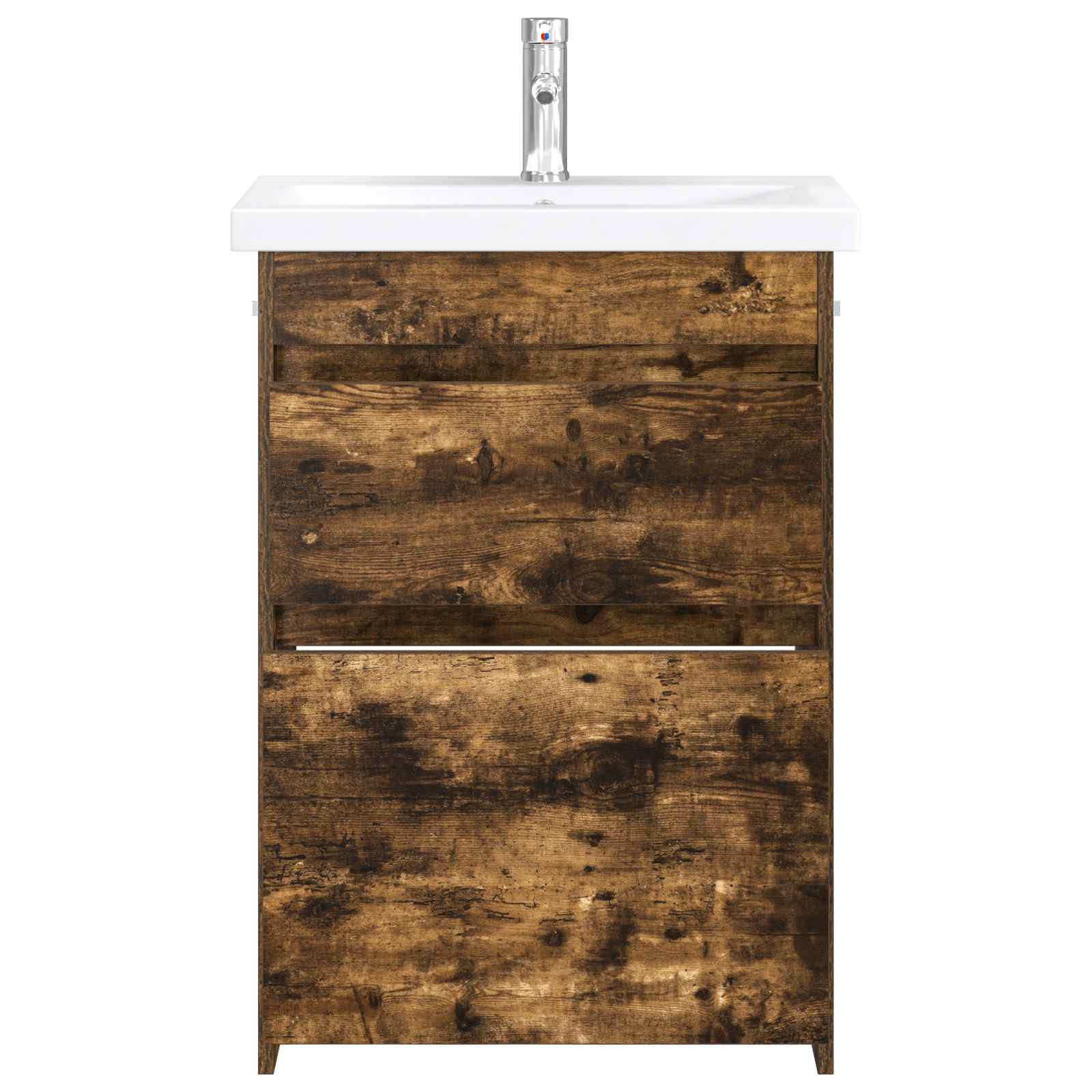 Badezimmermöbel-Set Geräucherte Eiche 61 x 40 x 84,5 cm