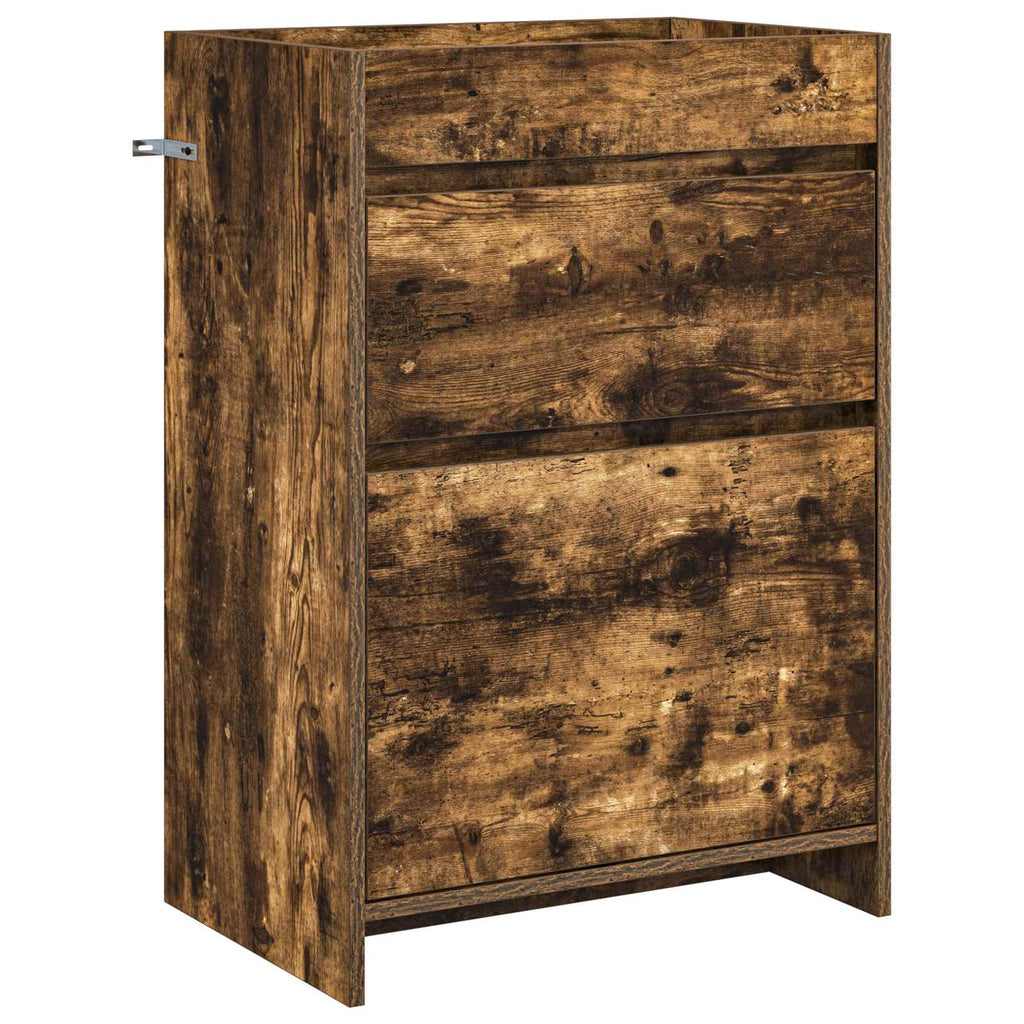 Badezimmermöbel-Set Geräucherte Eiche 61 x 40 x 84,5 cm