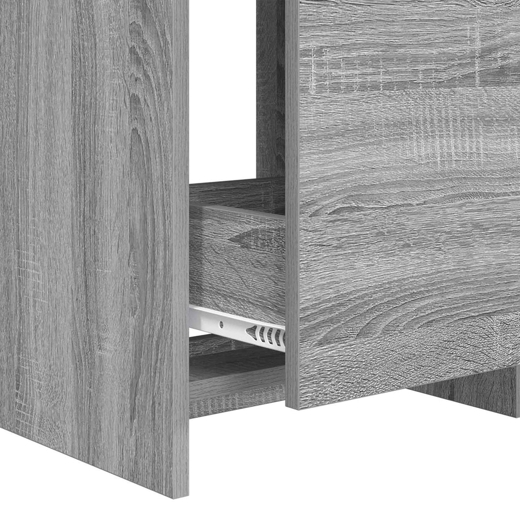 Badezimmermöbel-Set Grau Sonoma 61 x 40 x 84,5 cm Holzwerkstoff