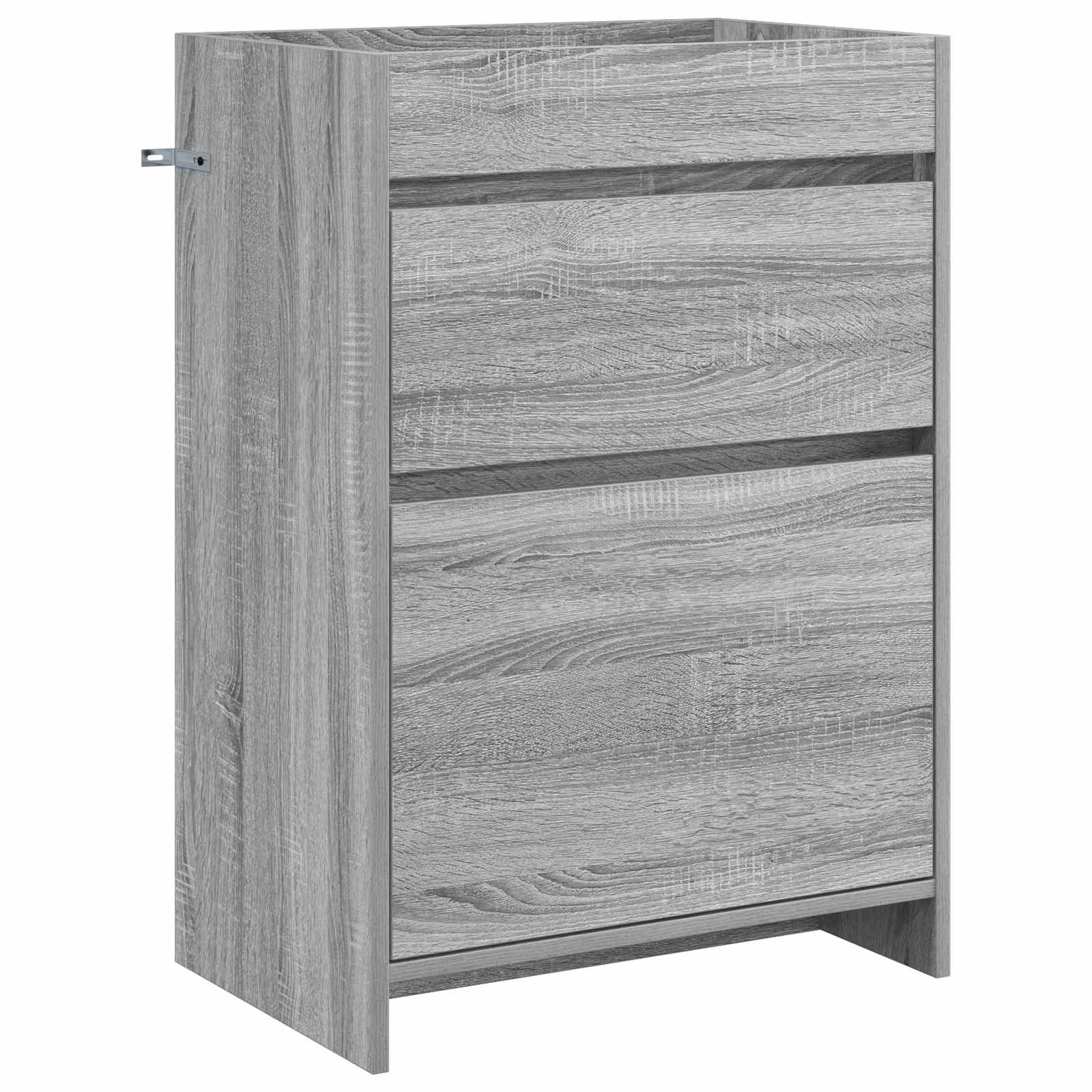 Badezimmermöbel-Set Grau Sonoma 61 x 40 x 84,5 cm Holzwerkstoff