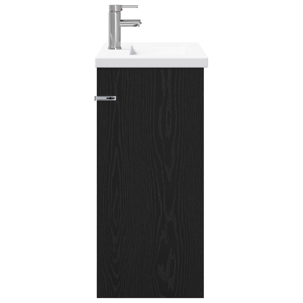 Badezimmermöbel-Set Schwarze Eiche 81 x 40 x 84,5 cm