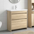 Badezimmermöbel-Set Sonoma-Eiche 81 x 40 x 84,5 cm