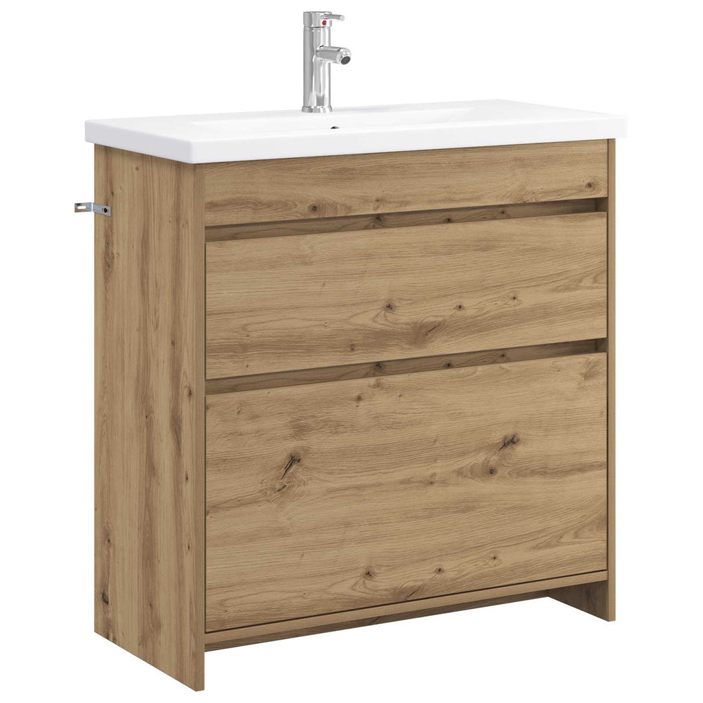Badezimmermöbel-Set Artisan-Eiche 81 x 40 x 84,5 cm