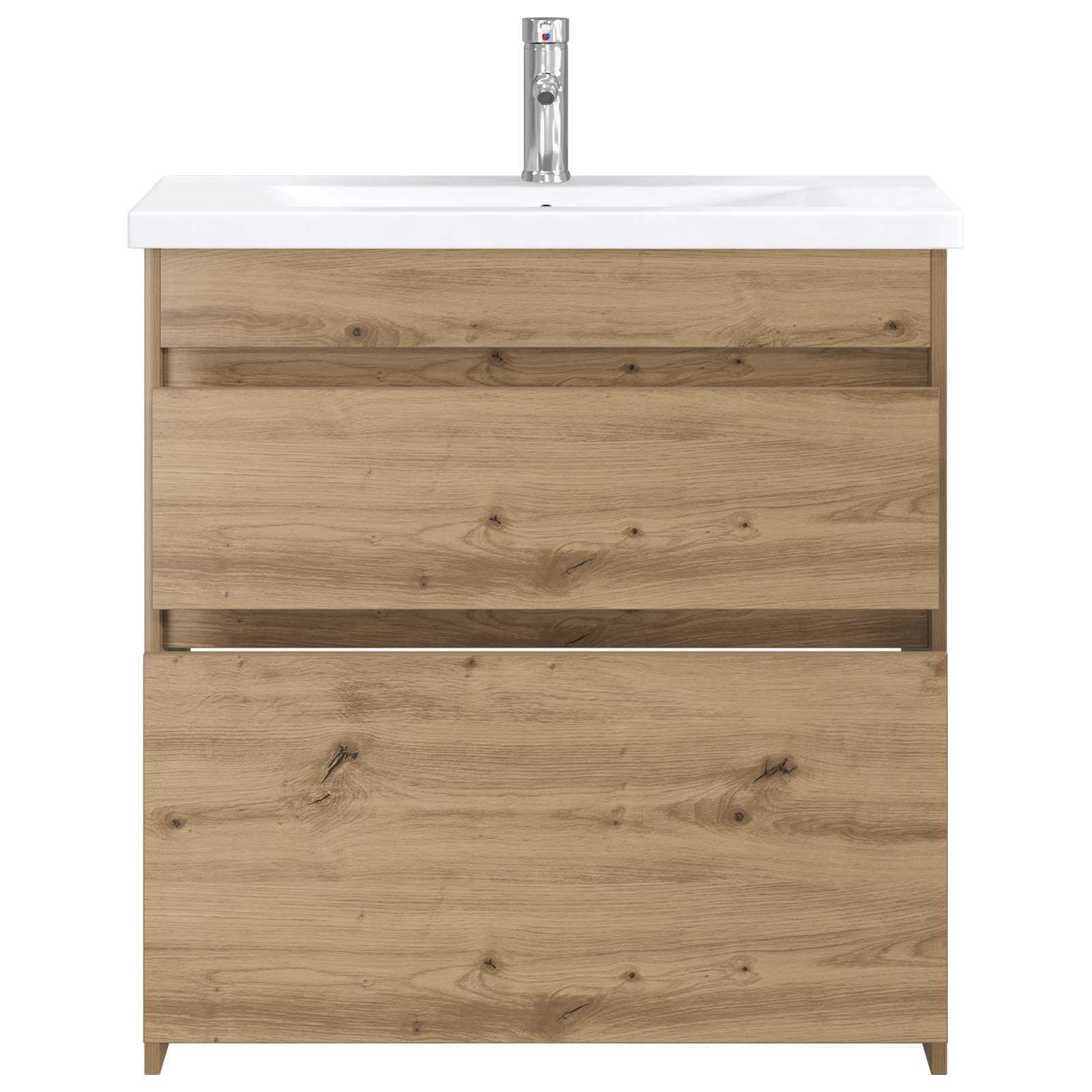 Badezimmermöbel-Set Artisan-Eiche 81 x 40 x 84,5 cm