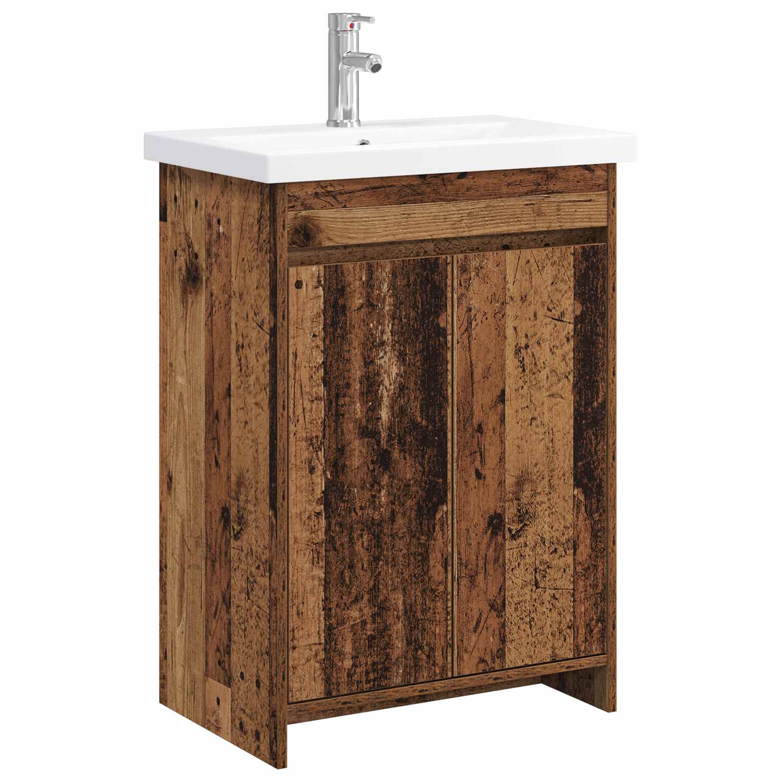 Badezimmermöbel-Set Altholz 61 x 40 x 84,5 cm Holzwerkstoff