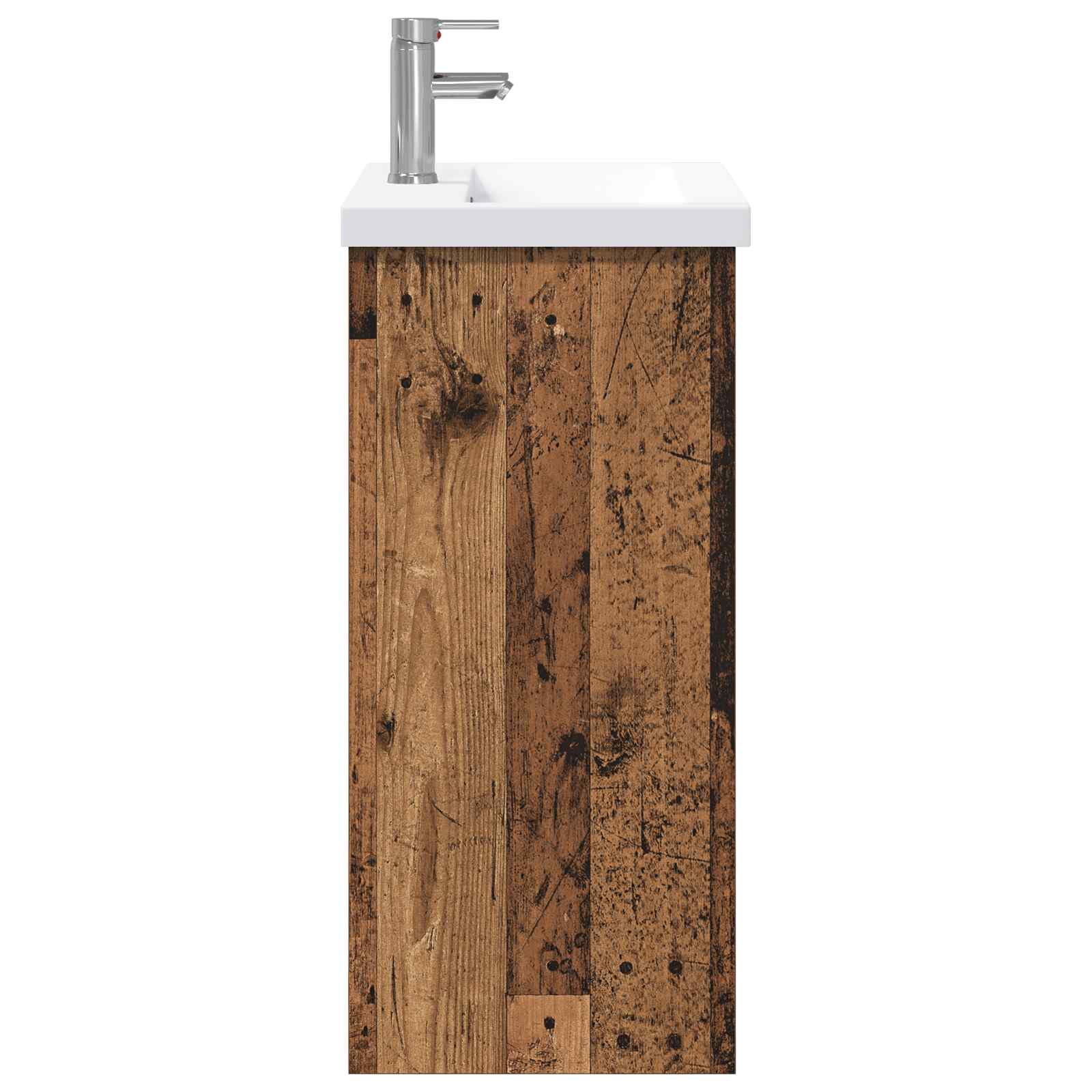 Badezimmermöbel-Set Altholz 61 x 40 x 84,5 cm Holzwerkstoff