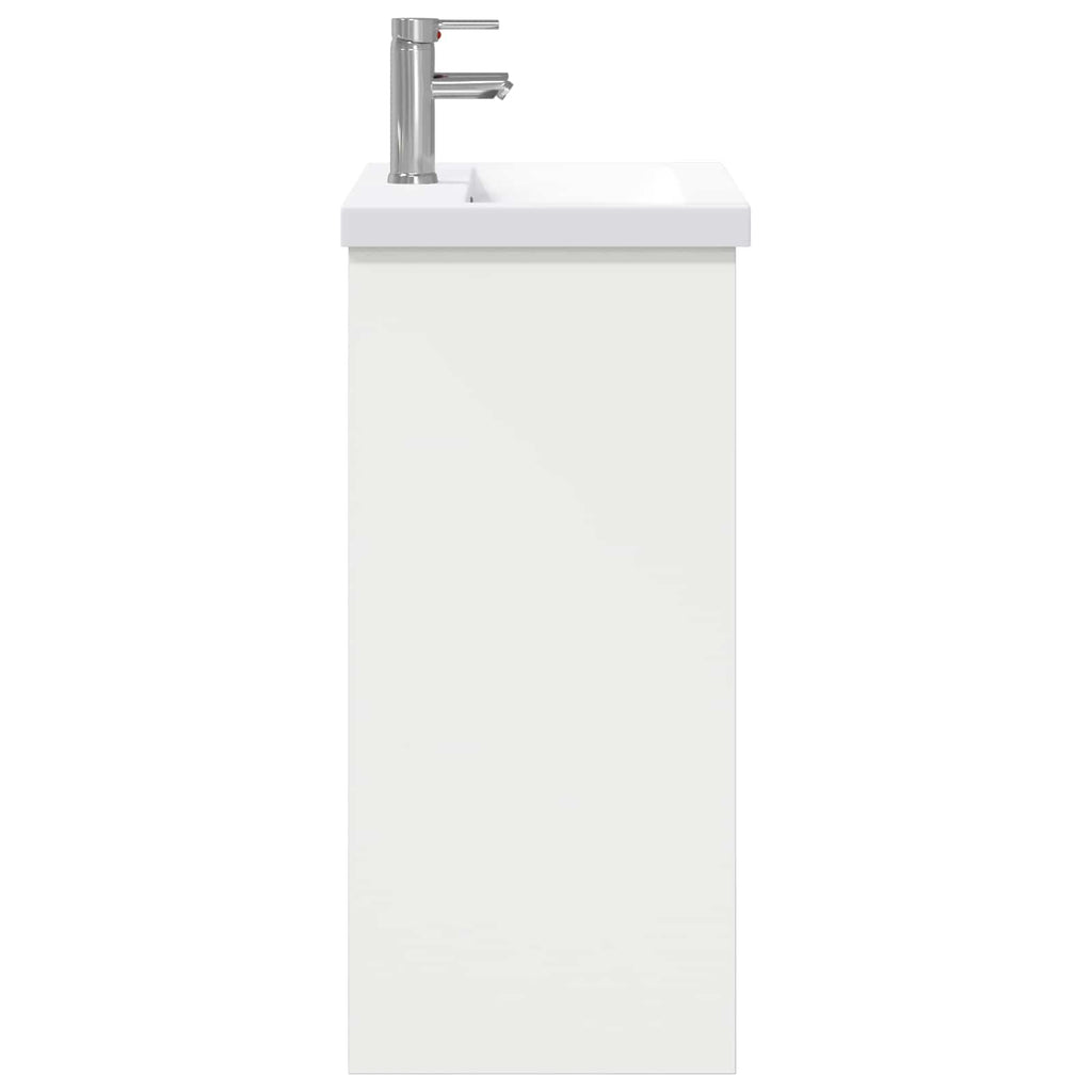 Badezimmermöbel-Set Weiß 81 x 40 x 84,5 cm Holzwerkstoff