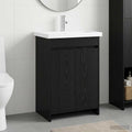 Badezimmermöbel-Set Schwarze Eiche 81 x 40 x 84,5 cm