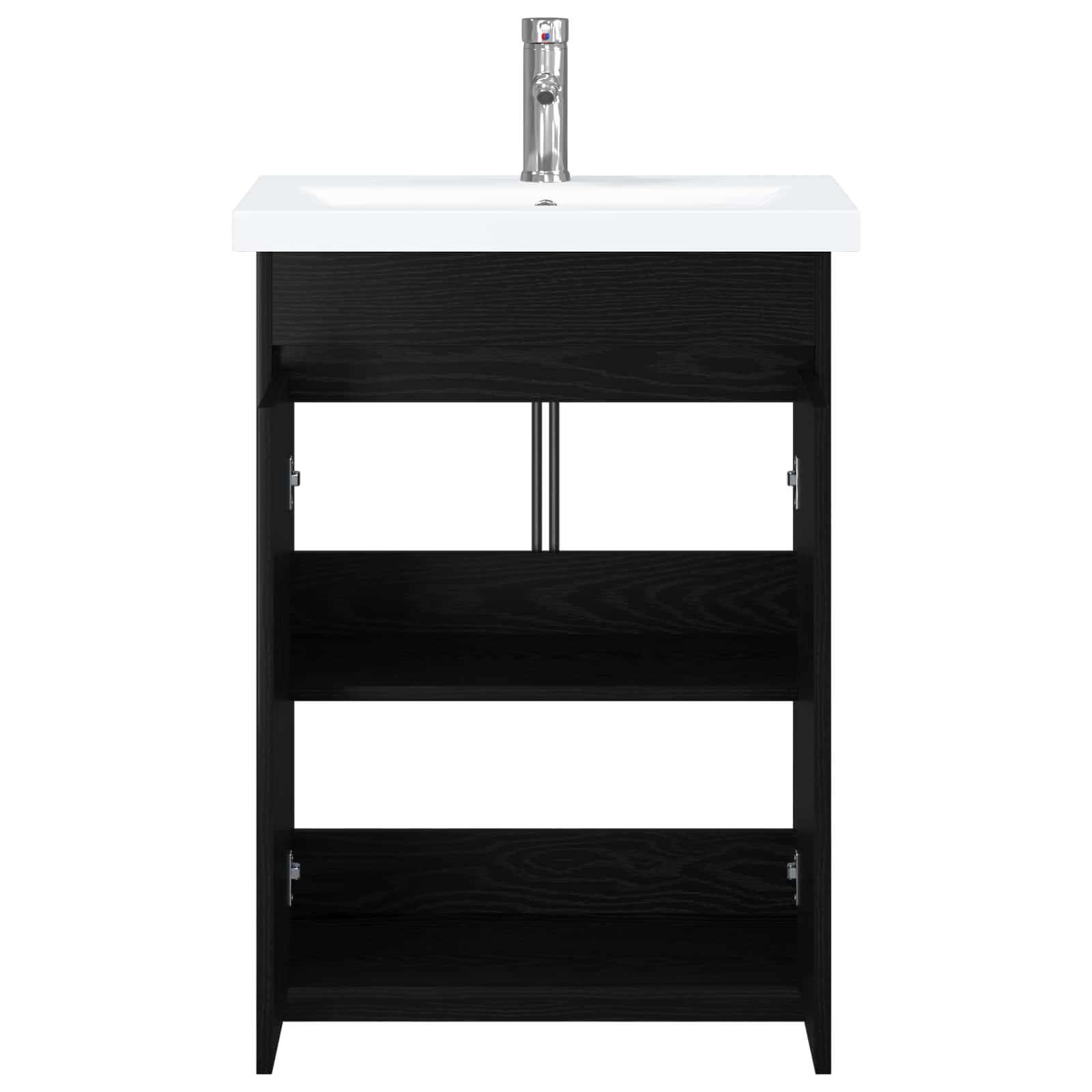 Badezimmermöbel-Set Schwarze Eiche 81 x 40 x 84,5 cm