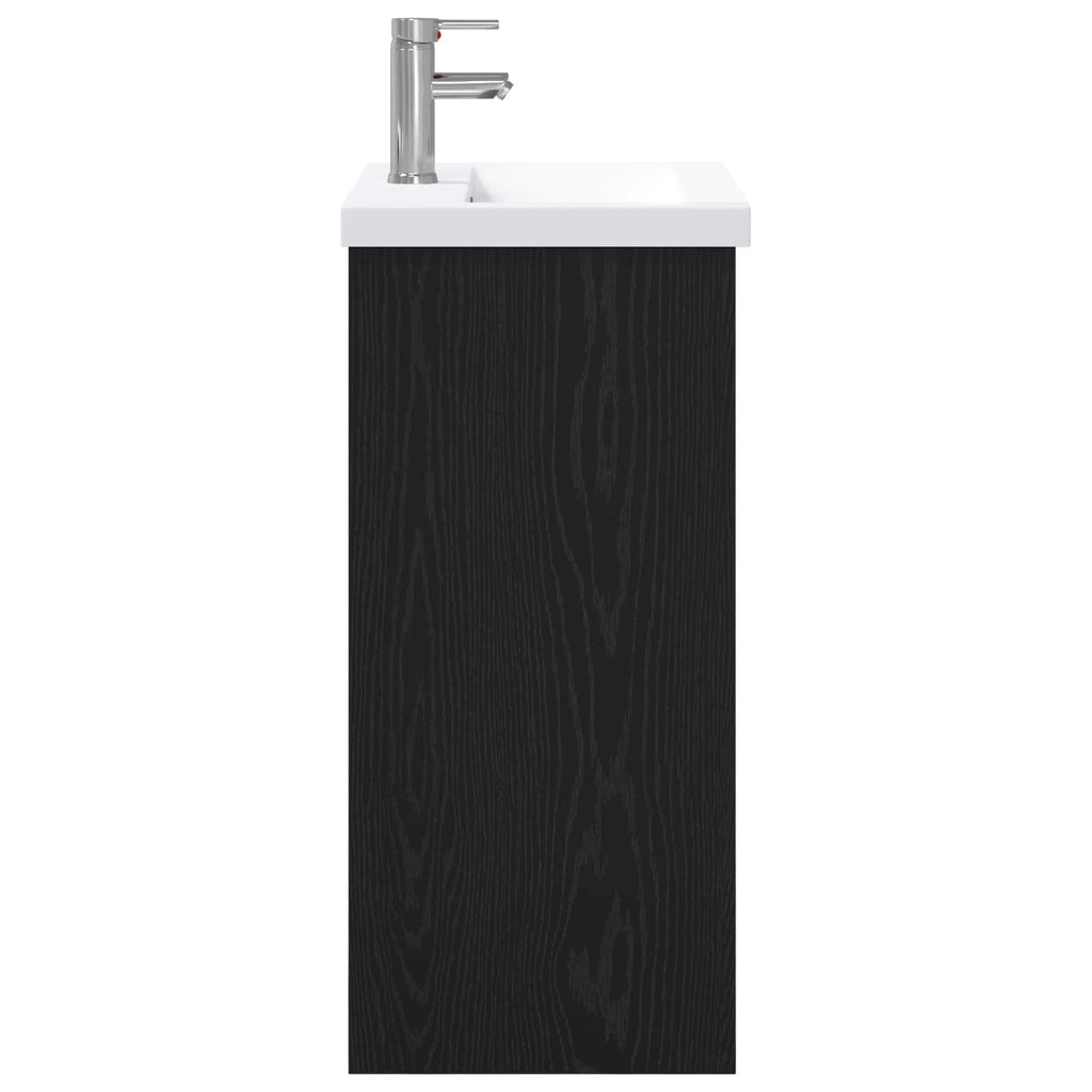 Badezimmermöbel-Set Schwarze Eiche 81 x 40 x 84,5 cm