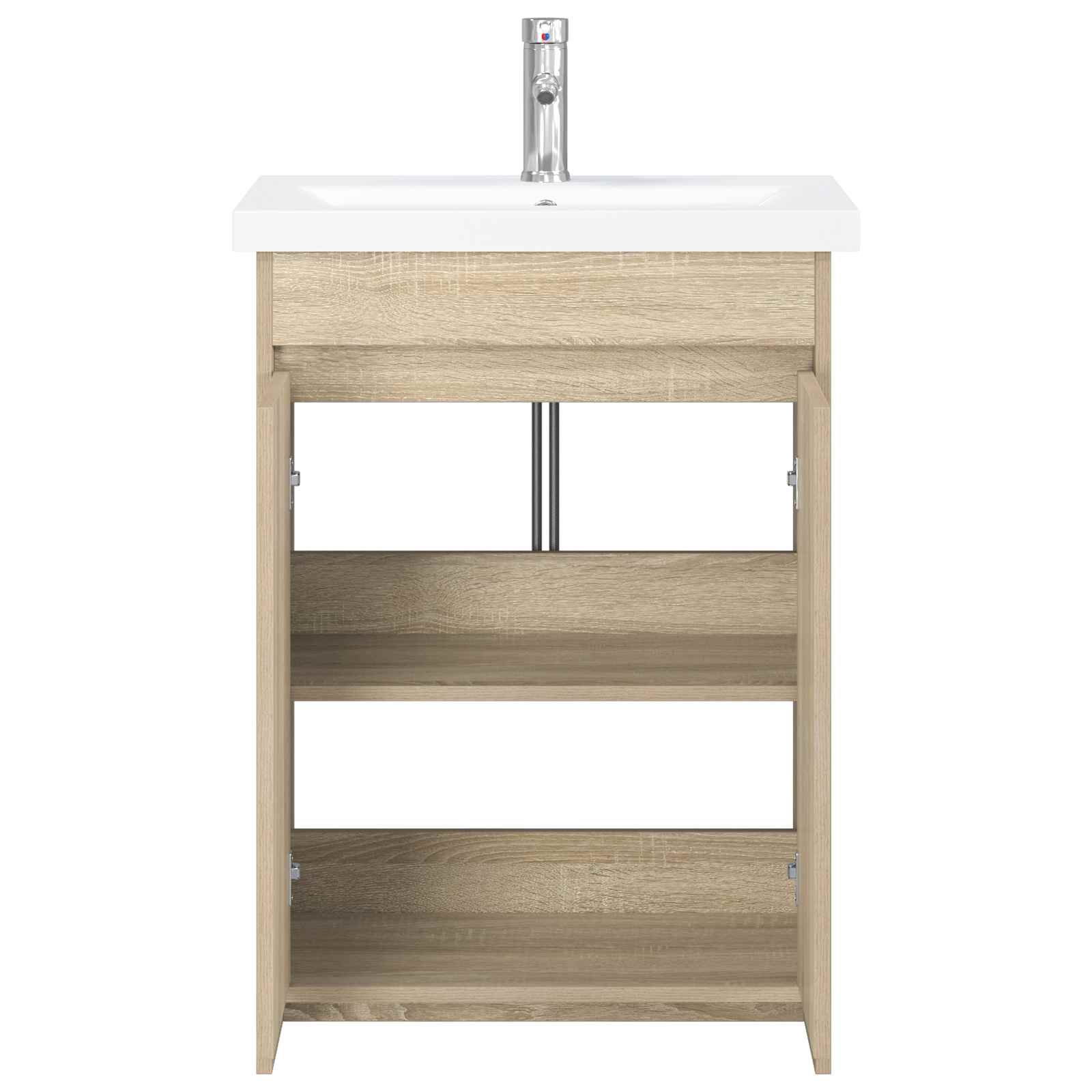 Badezimmermöbel-Set Sonoma-Eiche 81 x 40 x 84,5 cm