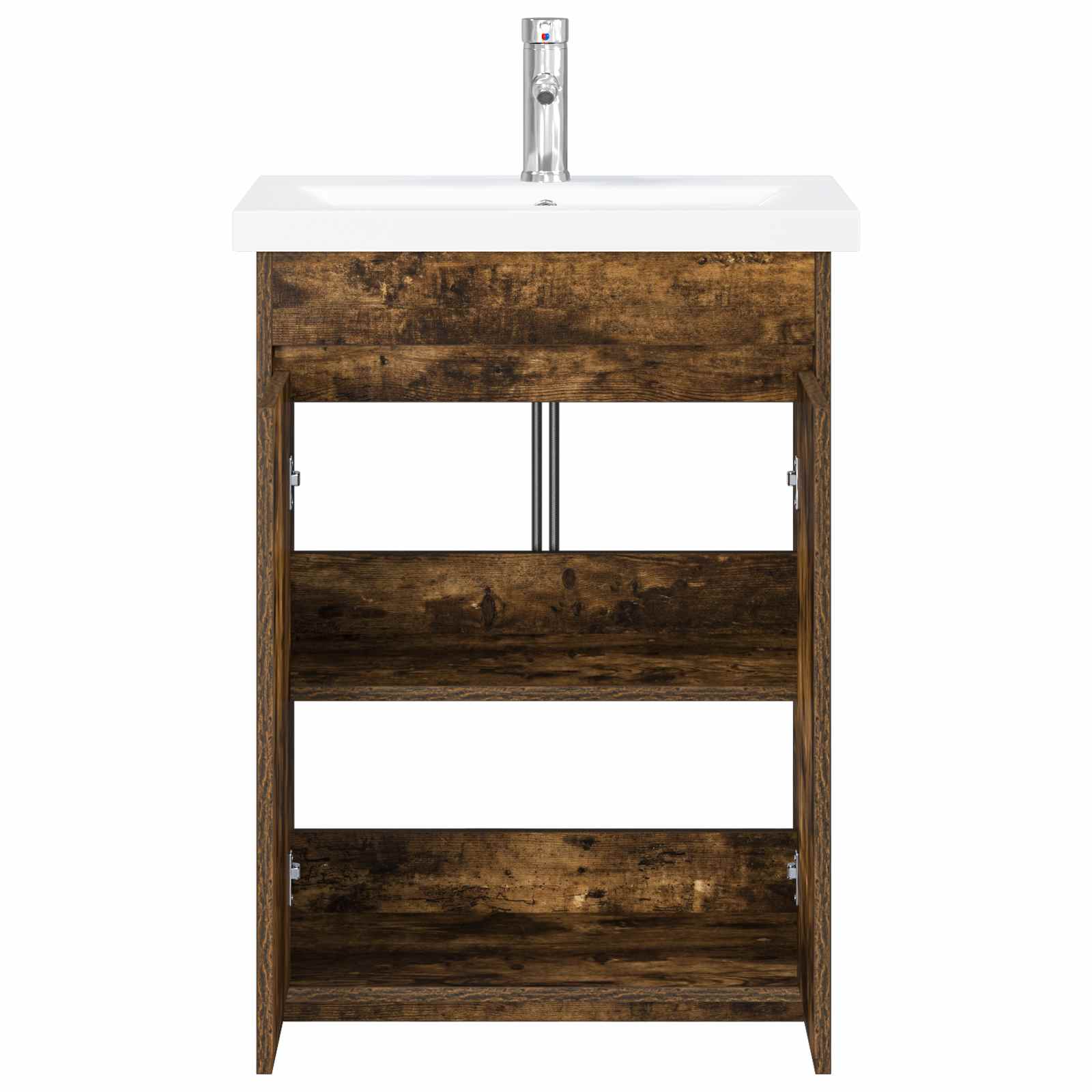 Badezimmermöbel-Set Geräucherte Eiche 81 x 40 x 84,5 cm